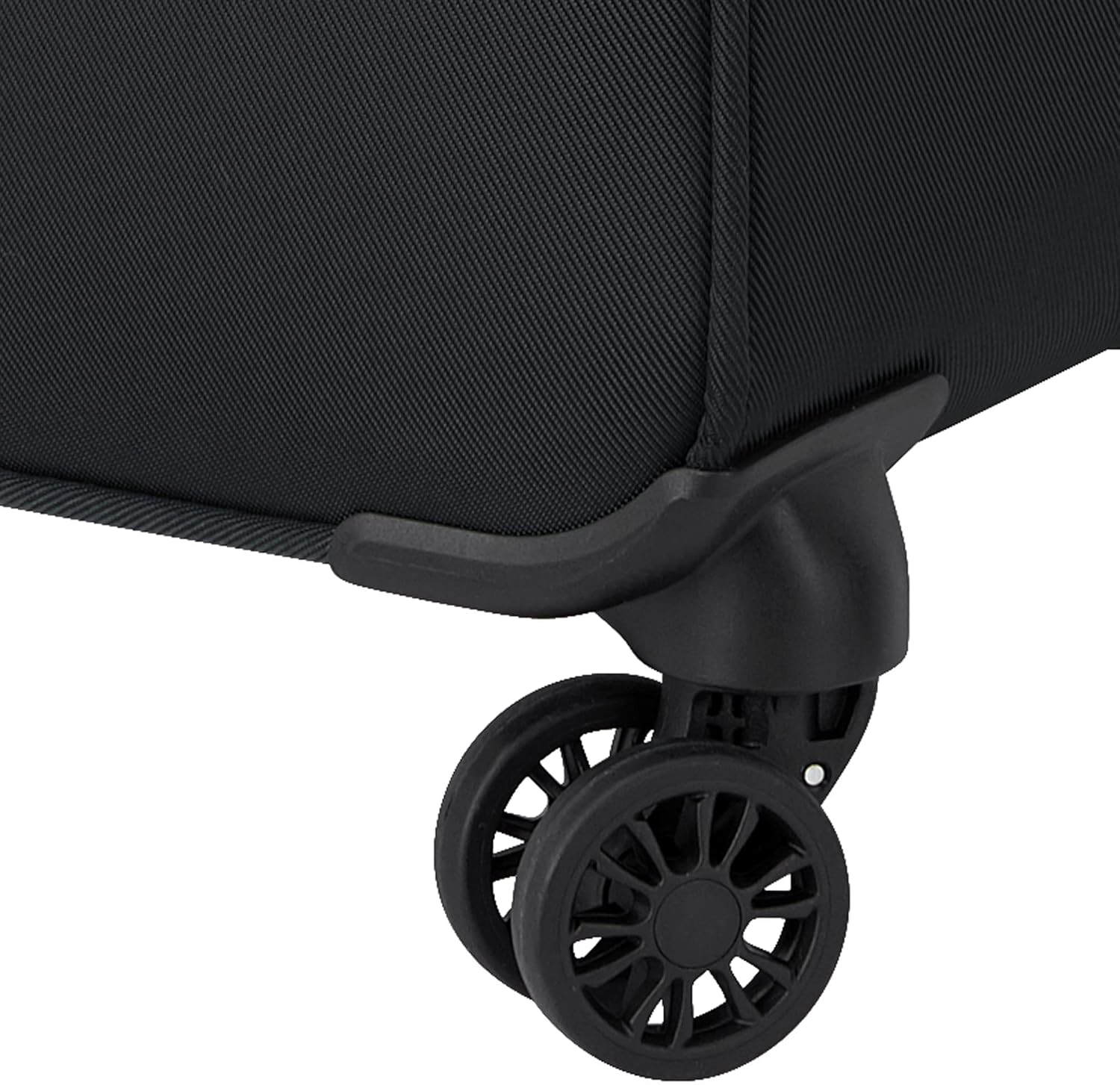 DELSEY PARIS Sky Max 2.0 Softside Expandable Luggage with Spinner Wheels, Black, 2-Piece Set (21/Duffle) - Image 9