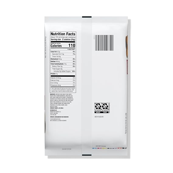 Amazon Grocery, Peanut Butter Sandwich Cookies, 1 Lb