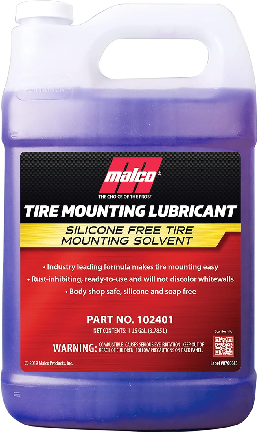 Malco Tire Mounting & Demounting Lubricant for Automotive, Truck, Farm & Heavy