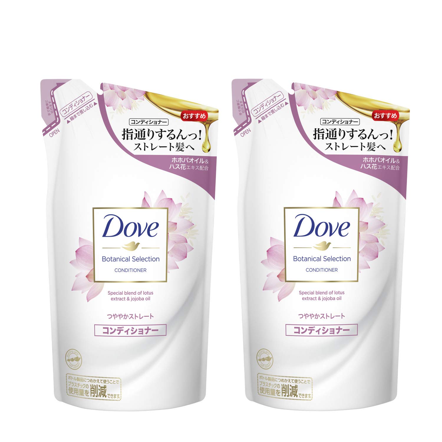 Amazon | Dove(ダヴ) 【まとめ買い】 ボタニカルセレクション つややか
