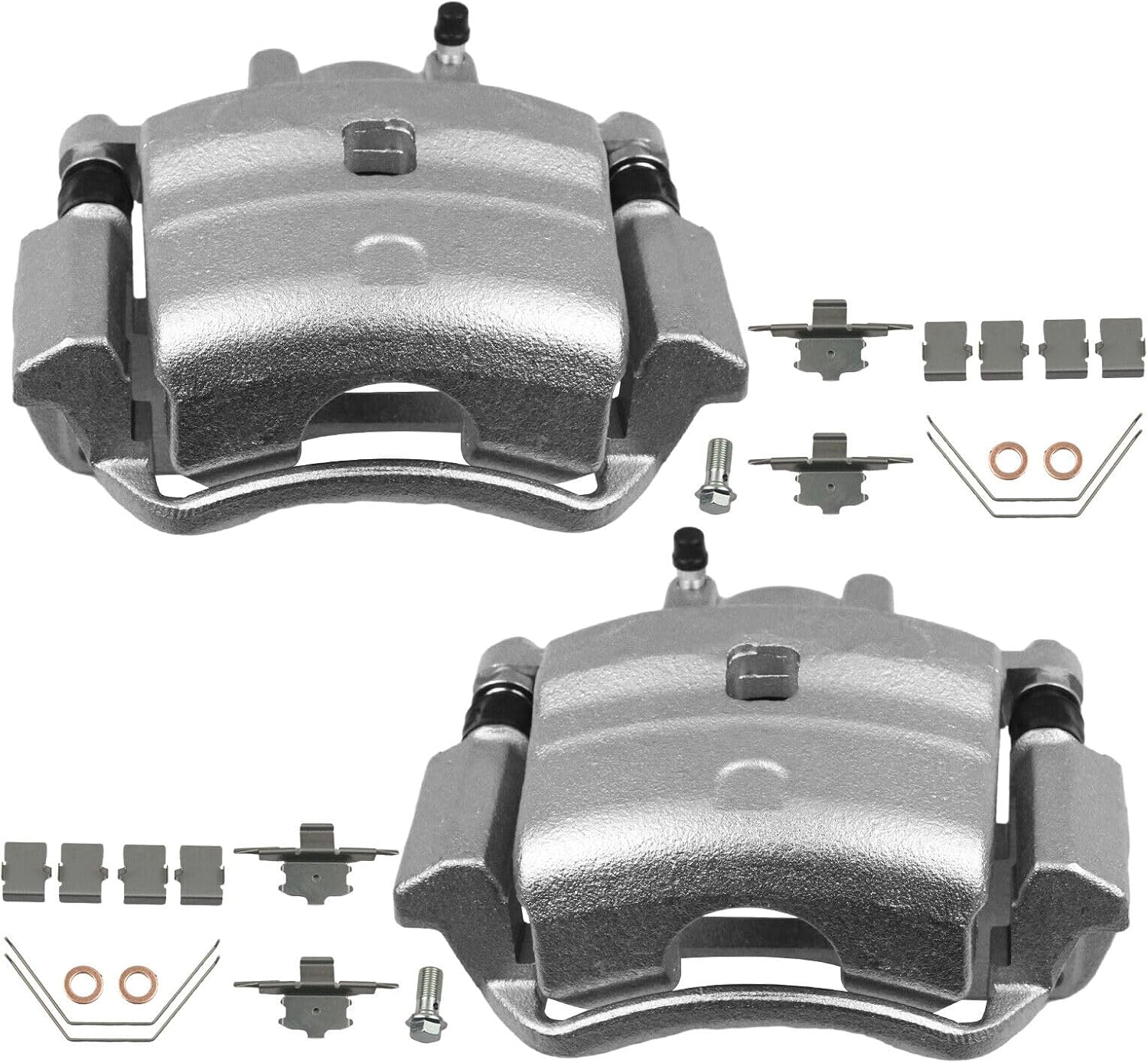 Front Disc Brake Caliper with Bracket Left and Right Assembly 2PCS for Fusion MKZ Zephyr 6 Milan
