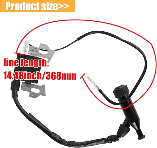Miniatura 3 de Bobina de encendido bujía F7TC GX110 GX120 GX140 GX160 GX168 GX200 4HP 5HP 5.5HP 6.5HP Motor Go Kart Mini Bike Generator Tractor Rototiller Bomba de
