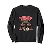 Engineering Blueprint Funny Technician Mechanic Handyman Sweatshirt
