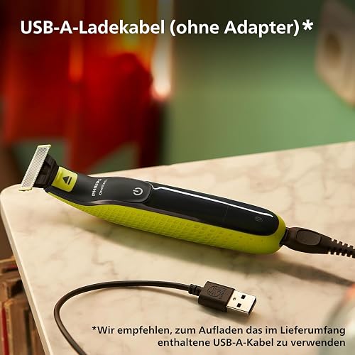 Philips OneBlade 360 Connected Face + Body, Hybrid Electric Beard Trimmer, Shaver and Body Groomer. Incl. 1x 360 Blade, 1x Original Blade (8 Month Supply), 5-in-1 Comb, 1 x Body Kit, Model QP4631/30 - 7