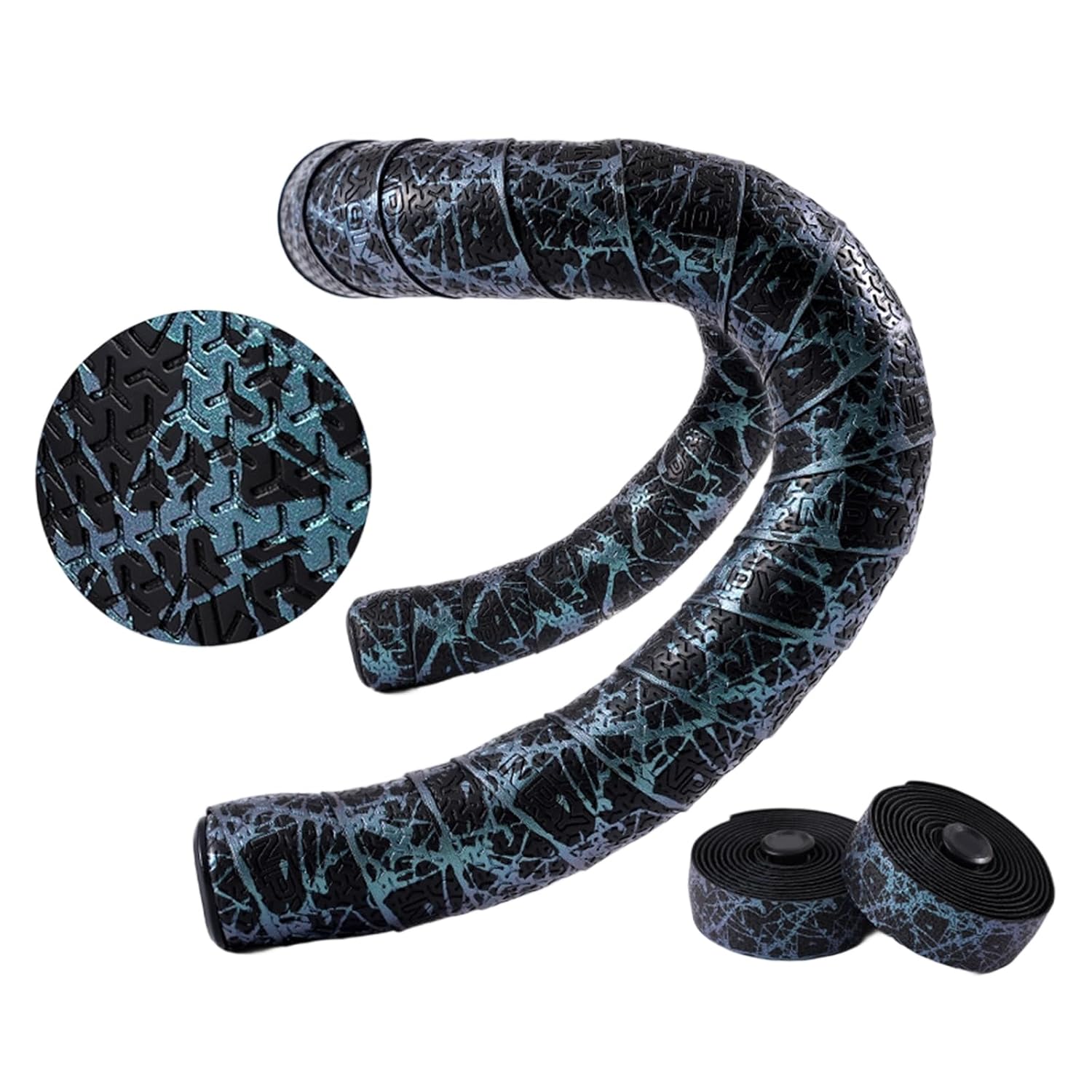Mjaie 2Pcs Road Bikes Handlebars Tape Nonslip Shock Absorption Tapes Cycling Handle Wraps Road Bikes Tape Cycling Accessory