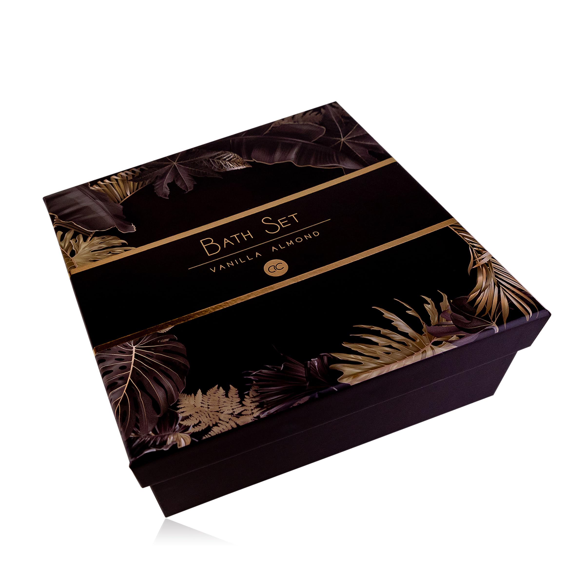 Accentra - Coffret cadeau luxe pour femme 5 pièces – Kit de bain cadeau avec bougie parfumée, savon, crème pour les mains, beurre corporel et bombe de bain – Kit bien-être pour femmes et filles pour