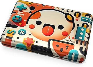 TopMost RFID-Blocking Aluminum Wallet Credit Cards Holder for men & women - Slots for 12 Cards And Bills