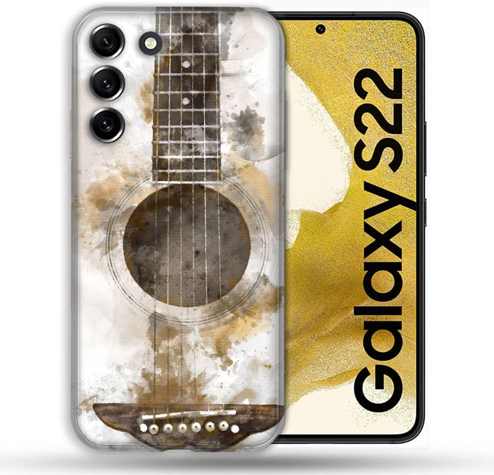Case for Samsung Galaxy S22 Music Guitar Tag
