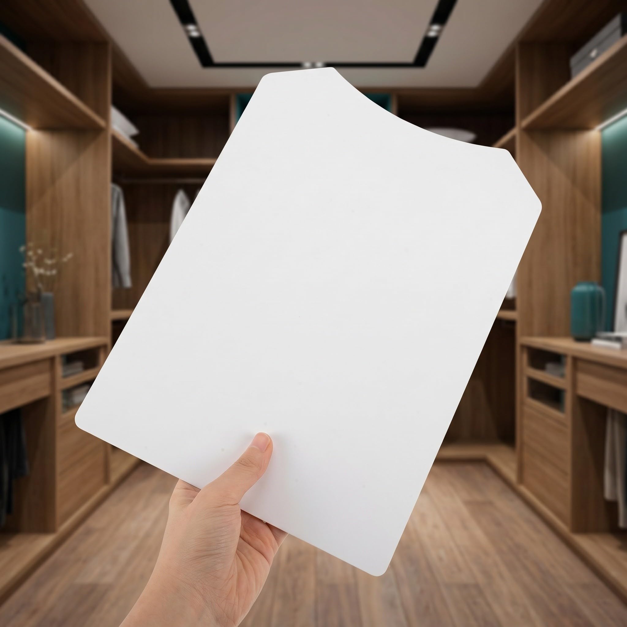 Artibetter 75 Inserts en Carton pour t-Shirts : présentoirs en Carton pour t-Shirts, emballages de vêtements DIY pour magasins de détail, 35 x 25 cm