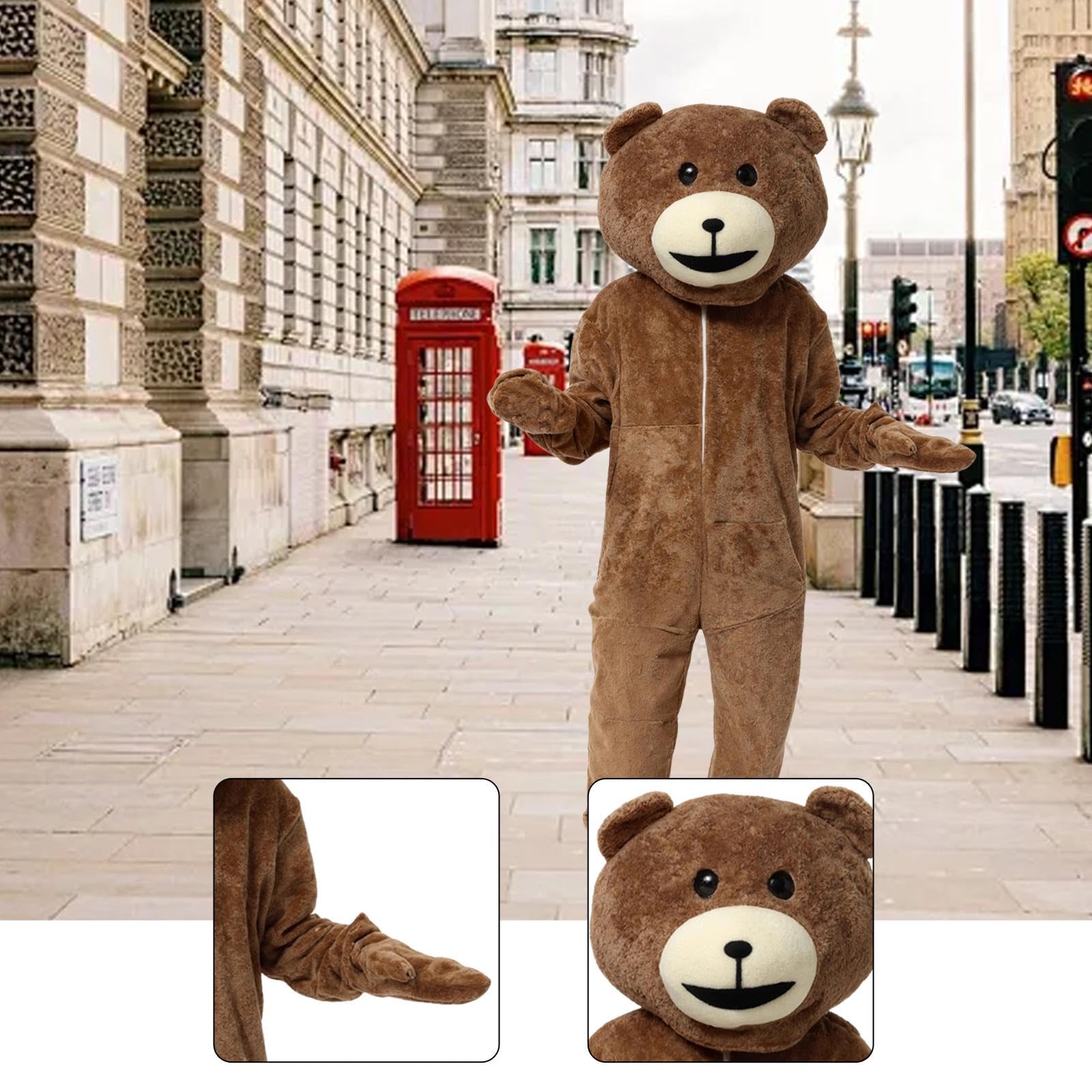 Costume Da Orso, Accessorio per Feste, Promozioni Aziendali E Feste in Maschera