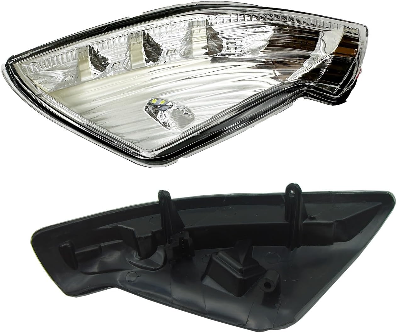 Direct plug-in Signal Light Clear Lens Mirror Turn Lamp Compatible with Buick Lacrosse 2009-2015 Right
