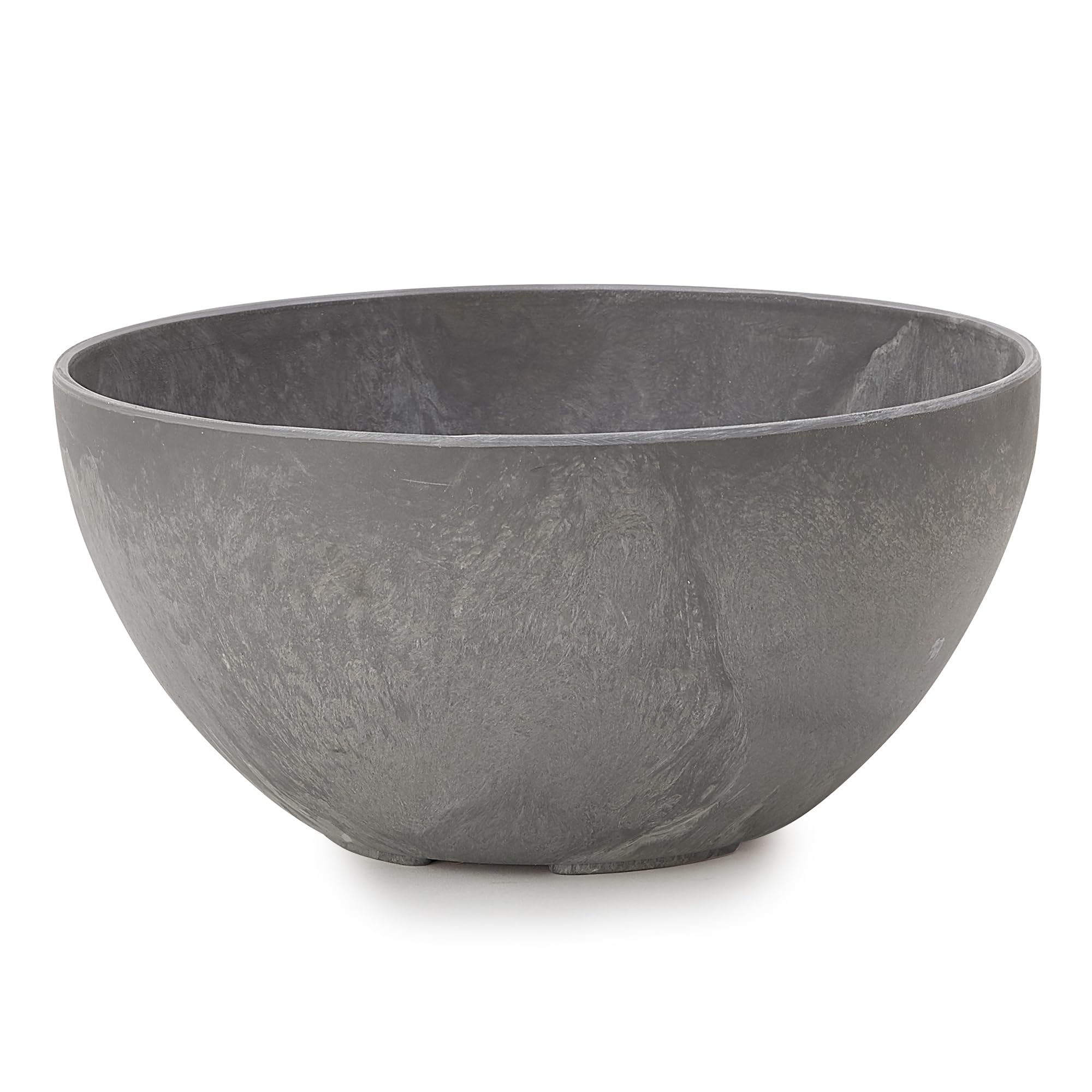 Amazon.co.jp: 植木鉢 小型中型 アートストーン ボウル L 31 グレー