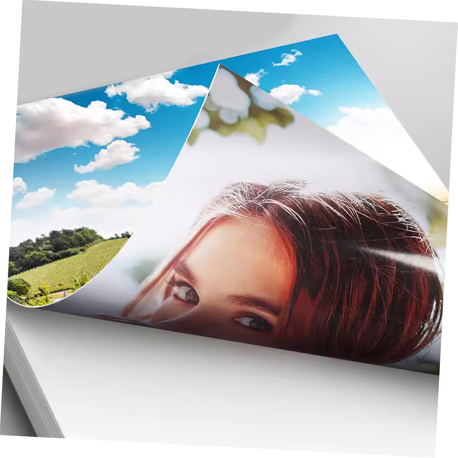20sheets Glossy Photo Paper for Printers Quick Drying Vivid Colors Versatile Use for Photography image 3