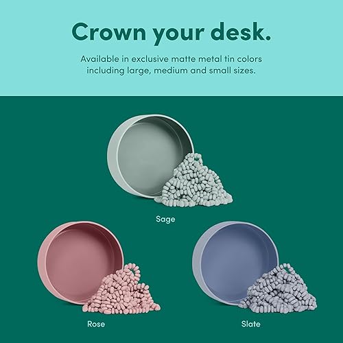 Miniatura 106 de Speks Crags- Masilla de ferrita, + de 500 piedras de ferrita en una lata, juguete de escritorio antiestrés p/la ansiedad, p/adultos y adolescentes