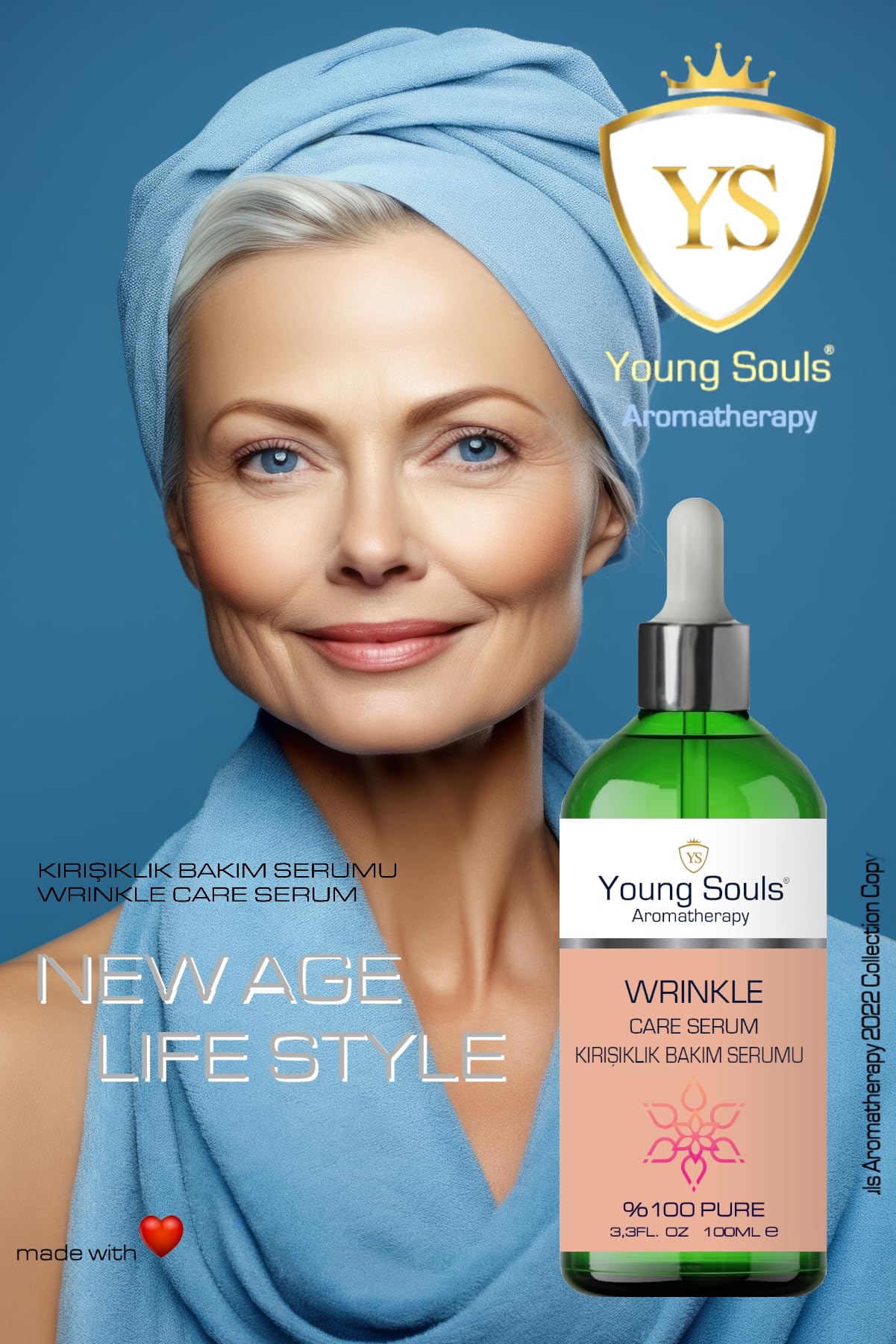 Young Souls Aromatherapy Wrinkle Care Serum Kırışıklık Bakım Serum 100 ml