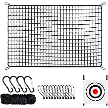 Golf Hitting Net, Portable Heavy Duty Ball Practice Simulator, 3x, 10x10ft Golf Sports Barrier Net with Target Cloth, for Backyard, Outdoor, Indoor, Garden Use
