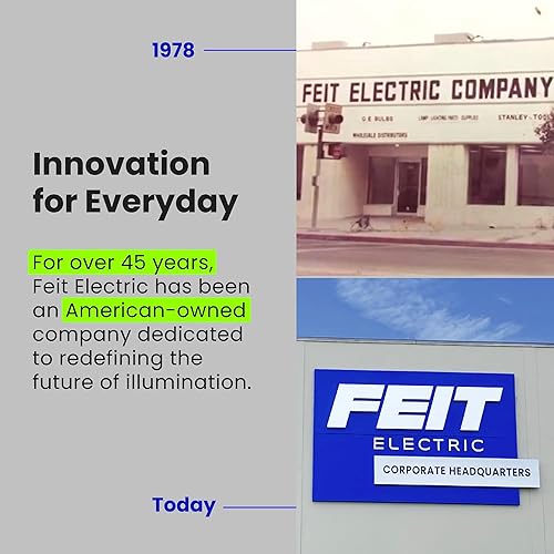 Miniatura 9 de Feit Electric Bombilla LED BP60G9850LED 60W EQ DM T4