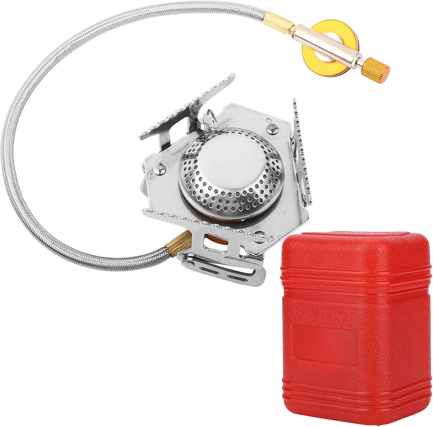 Atyhao 3500W Portable Gas Stove Folding Split Type Natural Gas Burner for Outdoor Camping Hiking Picnic Outdoor Cooking Replacement Parts : Patio, Lawn & Garden