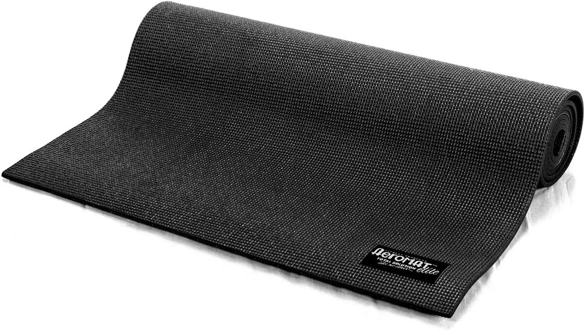 - Aeromat Elite Yoga Mat, Black