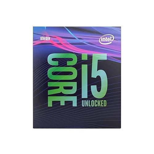 Procesador de escritorio Intel Core i5-9600K 6 núcleos hasta 4.6 GHz Turbo desbloqueado LGA1151 Serie 300 95W (Renovado)