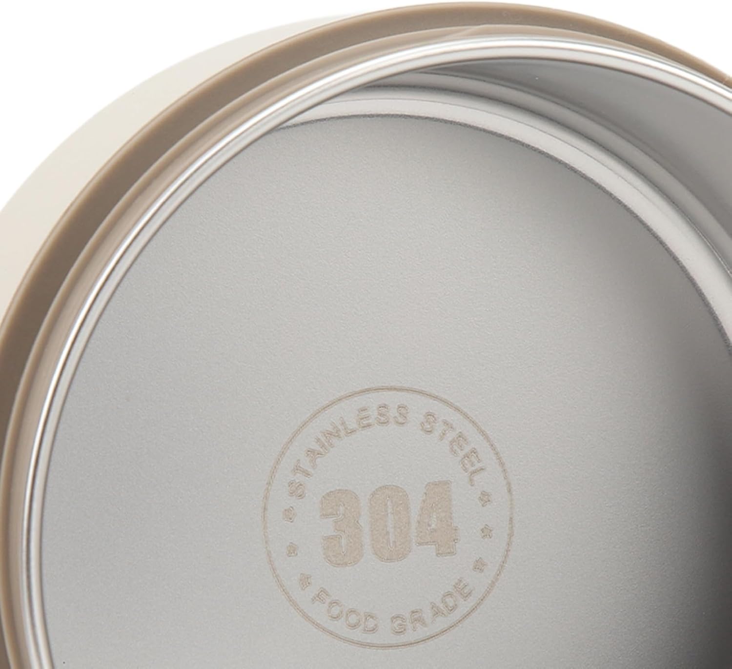 Diagrama que mostra les dimensions del recipient tèrmic Bewinner: 11.5 cm (4.5 polzades) d'amplada i 6.5 cm (2.6 polzades) d'alçada.