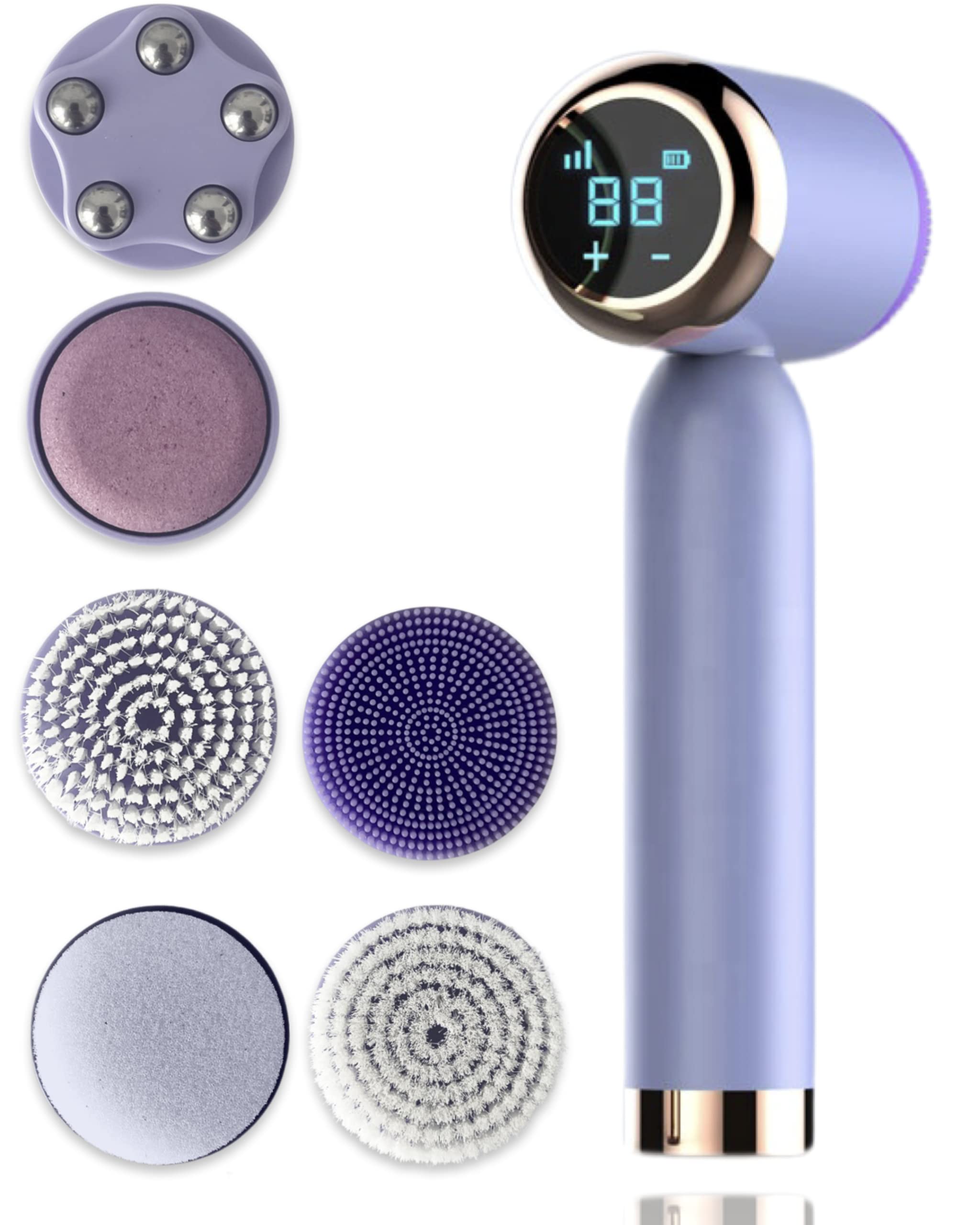 Buy Anastasia Rossi Luxury Rechargeable 6 in 1 Facial Cleansing Brush