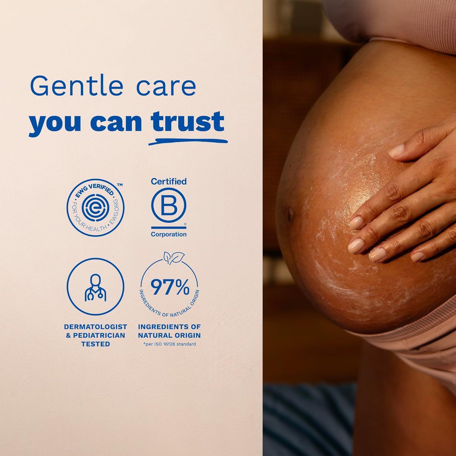 Mustela Maternity Stretch Marks Cream for Pregnancy - Natural Skincare Massage Moisturizer with Natural Avocado, Maracuja & Shea Butter - Lightly Fragranced or Fragrance Free - Various Sizes