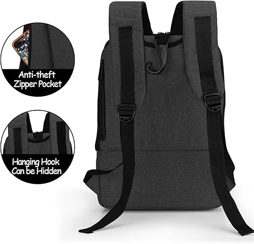 Miniatura 8 de CURMIO Mochila concentradora de oxígeno portátil compatible con Inogen One, Oxygo, unidades de Caire, SimplyGo Mini, bolsa de viaje POC para máquina