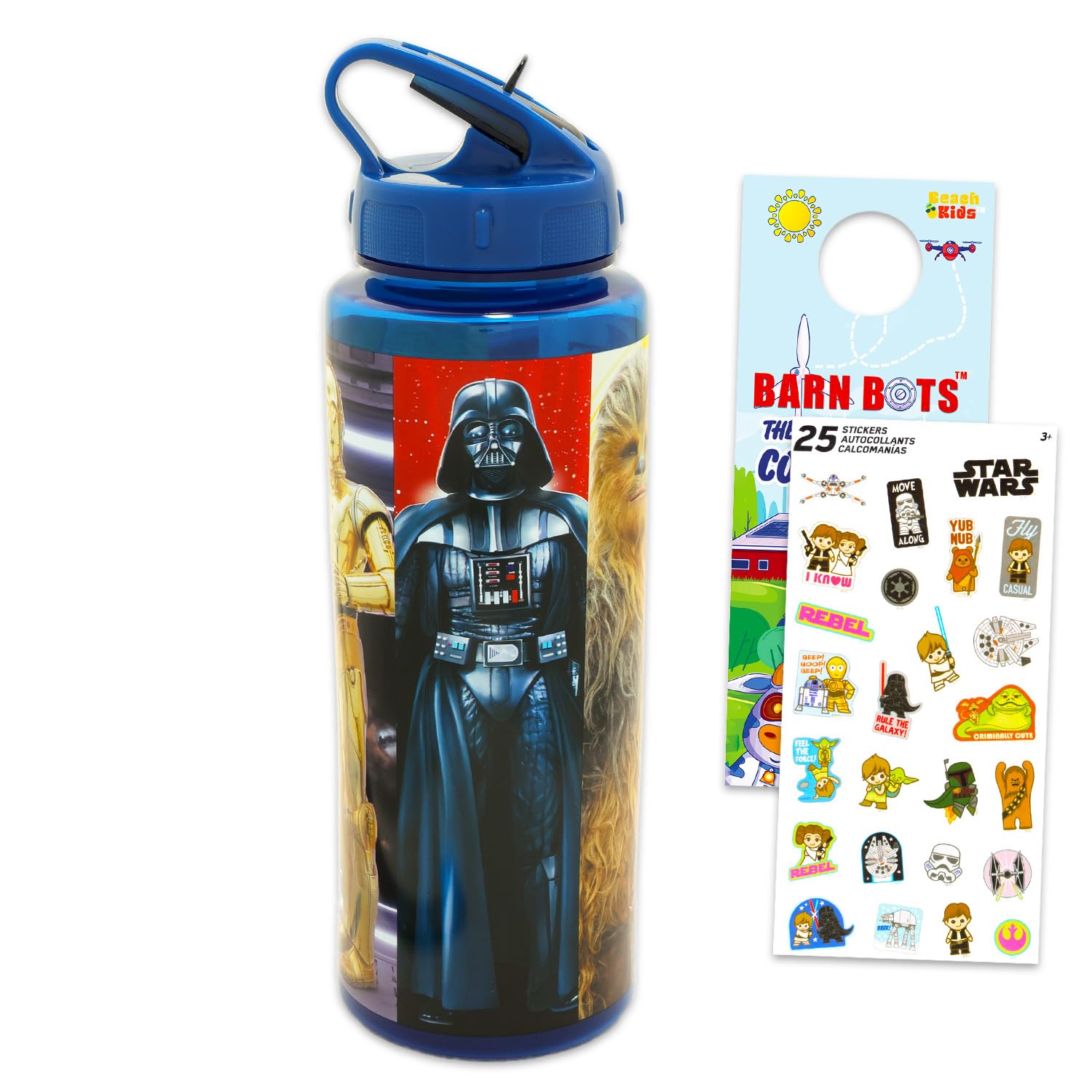 Bouteille d'eau Star Wars Yoda pour éviter les fuites dans le sac d'école