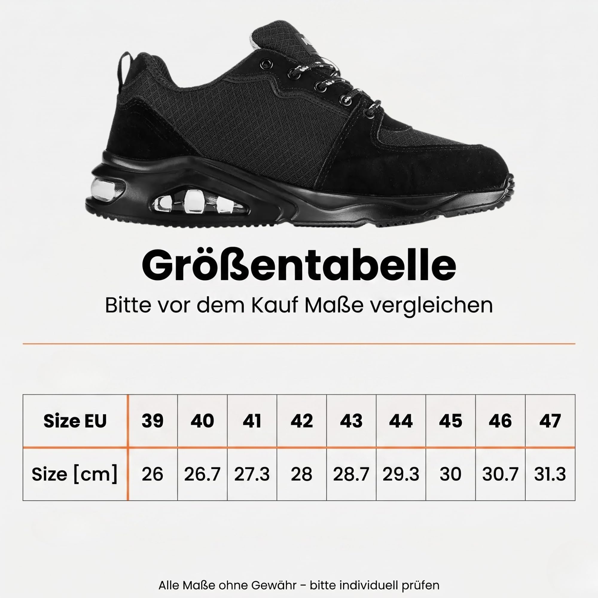 NEO TOOLS NEO Air Profi Arbeitsschuhe Sicherheitsschuhe, Atmungsaktive Halbschuhe für Handwerk & Logistik, Sportliche Leichte Berufsschuhe