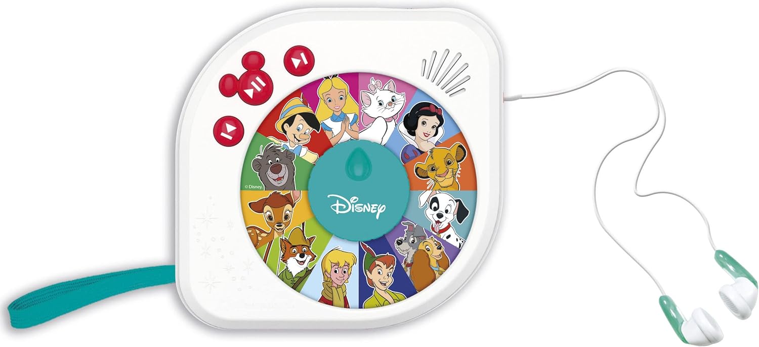 Clementoni - 17674 - Once Upon a Time - Disney Classics Storyteller - Tells Disney Electronic Educational Stories for Children 3 Years, Storytelling in Italian