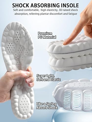 Miniatura 2 de Plantillas 4D Cloud para hombres y mujeres, plantillas de soporte de arco, plantillas de espuma viscoelástica, plantillas steppers de absorción de