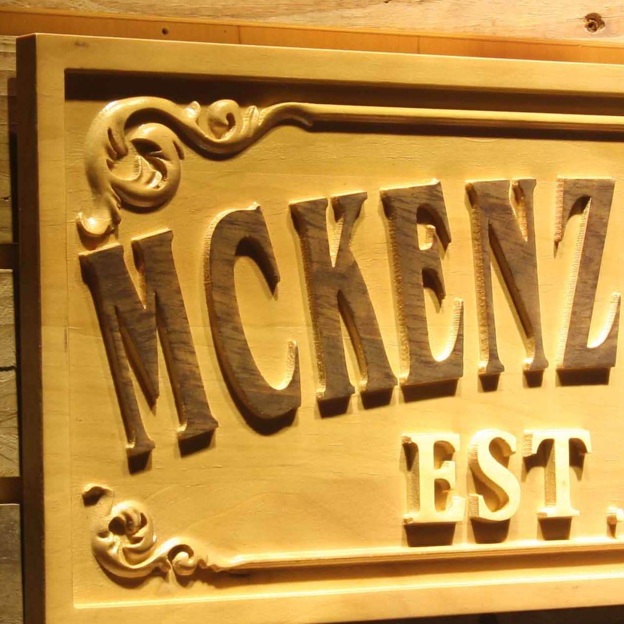 ADVPRO wpa0353 Name Personalized PUB Bar Decoration Home Bar Wood Engraved Wooden Sign - Large 26.75 x 10.75