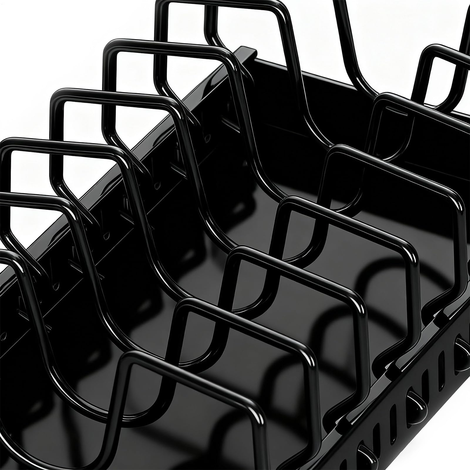Organizer e padelle sotto l'armadio, estraibile, con coperchio | regolabile in altezza, con tirante a rullo, per l'organizzazione della cucina, dispensa, piano di lavoro, armadio