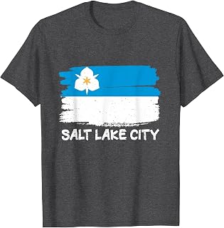 Cool Salt Lake City Flag T-Shirt