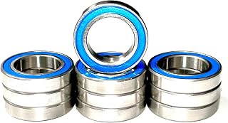15x24x5mm | 6802-2RS (10 Rubber Sealed Bearings)