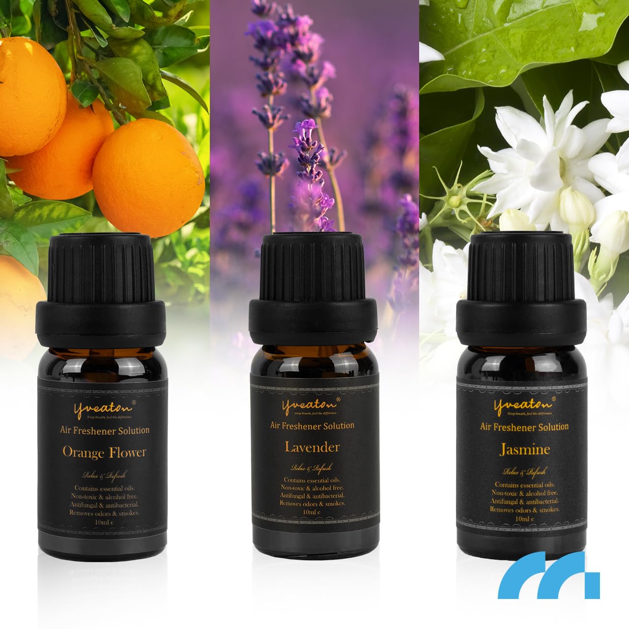 Maltec Luftbefeuchter Ionisator Diffusor WT5000ION mit Ölen Ultraschall bis 35m2 Aromatherapie 3 Stufen