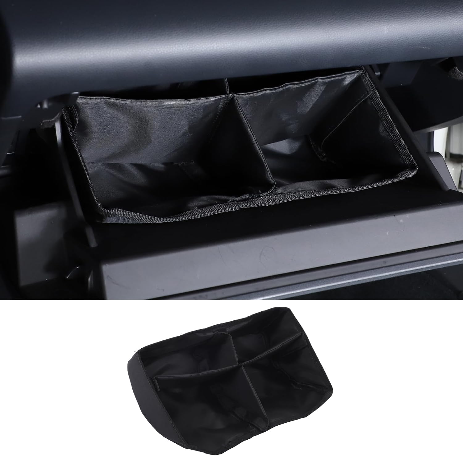 HAPPYHORSE Glove Box Organizer Storage Compatible with Subaru BRZ/Toyot@ GT86，Center Console Glove Box Storage Organizer Dividers，Glove Box Compartment Storage Organizer Accessories