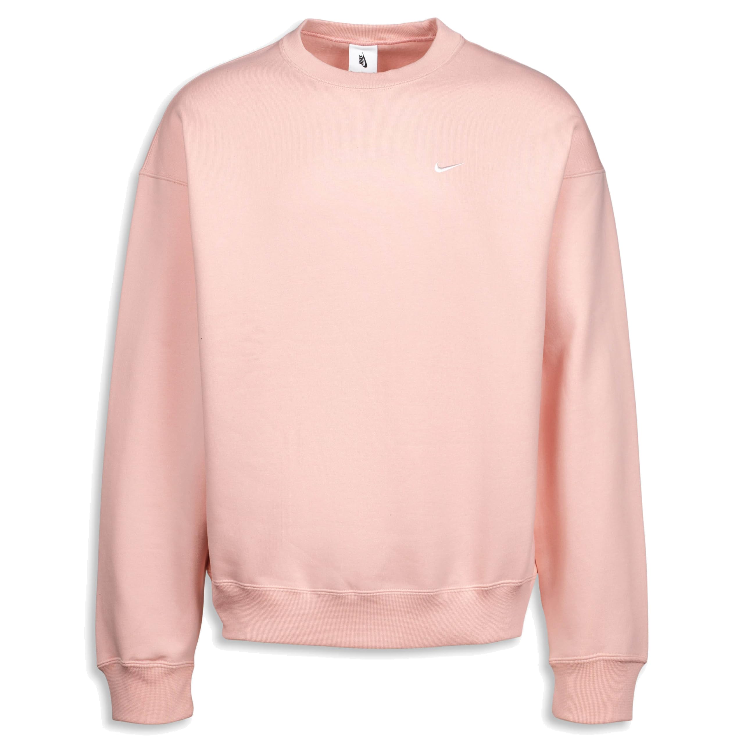 Nike Men's Nrg Crew Sweat Sweatshirt, Bleached Coral, Whi, M