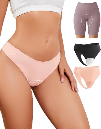 Seamless Thongs for Women Seamless Underwear for Women Underwear Cotton | Camel Toe Underwear for Women Thong,Panty Liners,Workout Underwear,G String,Camel Toe Concealer