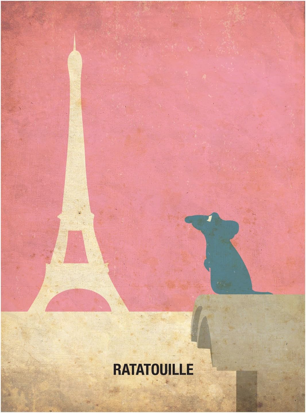 Ratatouille Minimalist Poster