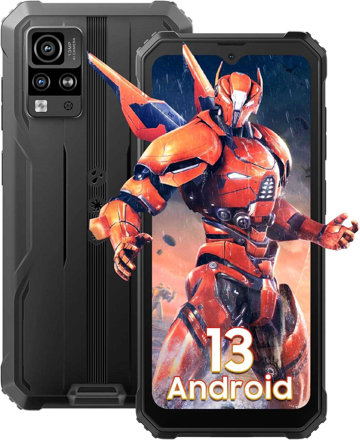 Blackview BV4800 Pro  Dual Sim - 6.56 - 128 GB, 4 GB RAM  Grün  128 GB 4 Gb Ram Gruen 128 Gb Vert 656 Dual Sim Smartphone 52945156