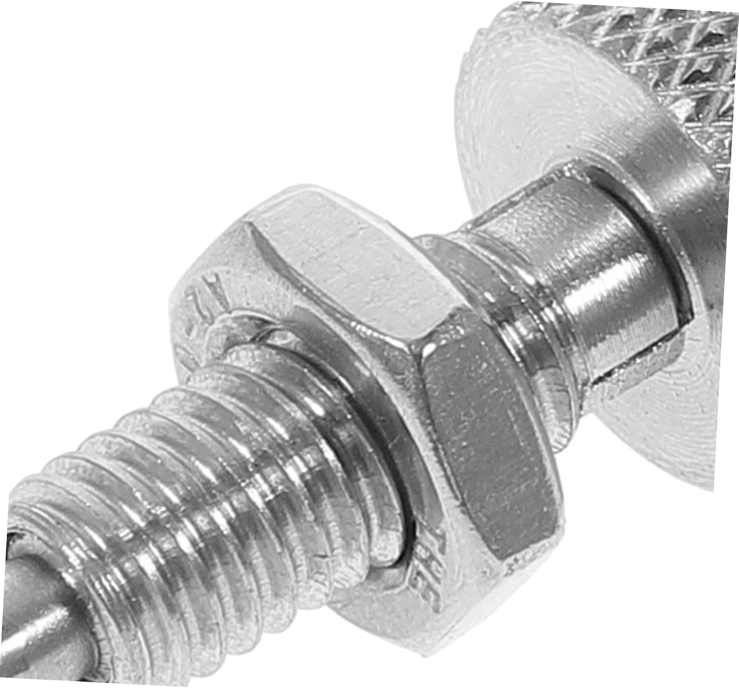 2pcs Stainless Steel Retractable Spring Plunger Indexing Plunger Locking Pin Knurled Handle for Toolboxes