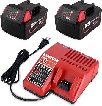 Biswaye M18 Battery Charger Compatible 