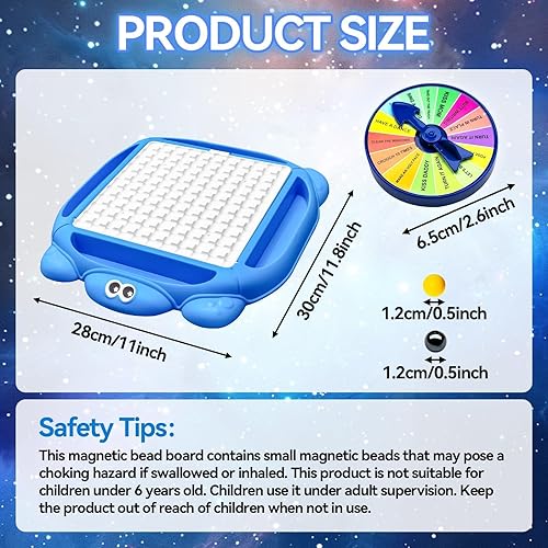 Miniatura 4 de Juego de mesa de ajedrez magnético, juegos de estrategia de ajedrez con imán intelectual con 40 piedras magnéticas, juegos de estrategia para 2 a 4