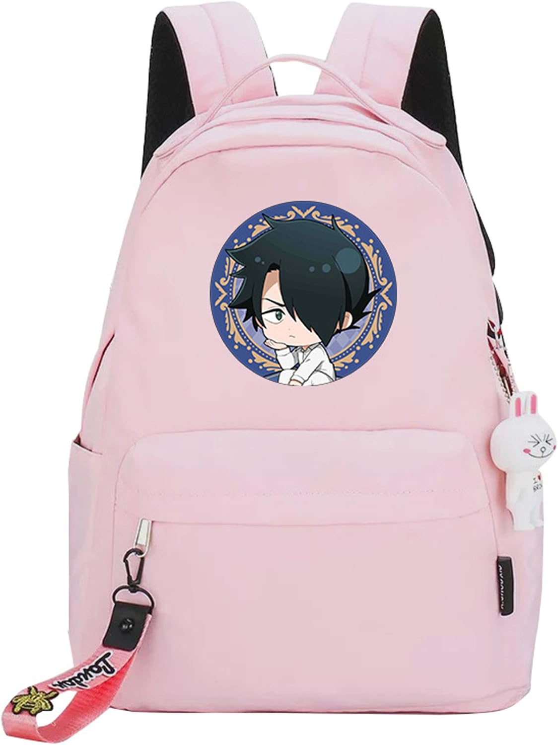 Anime The Promised Neverland Backpack Daypack Student Bag School Bag Bookbag Shoulder Bag