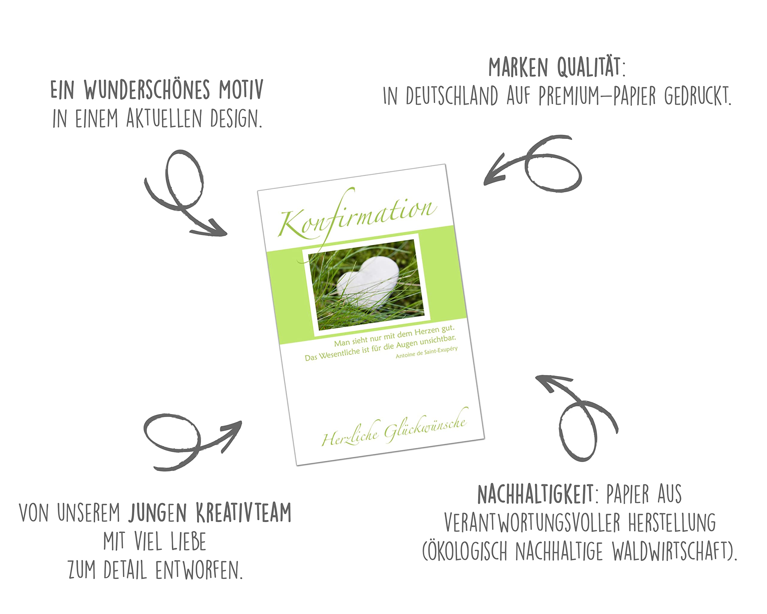 Edition Seidel Biglietto Cresima Con Colomba – KF267 – Formato 11,5x17 Cm Con Busta