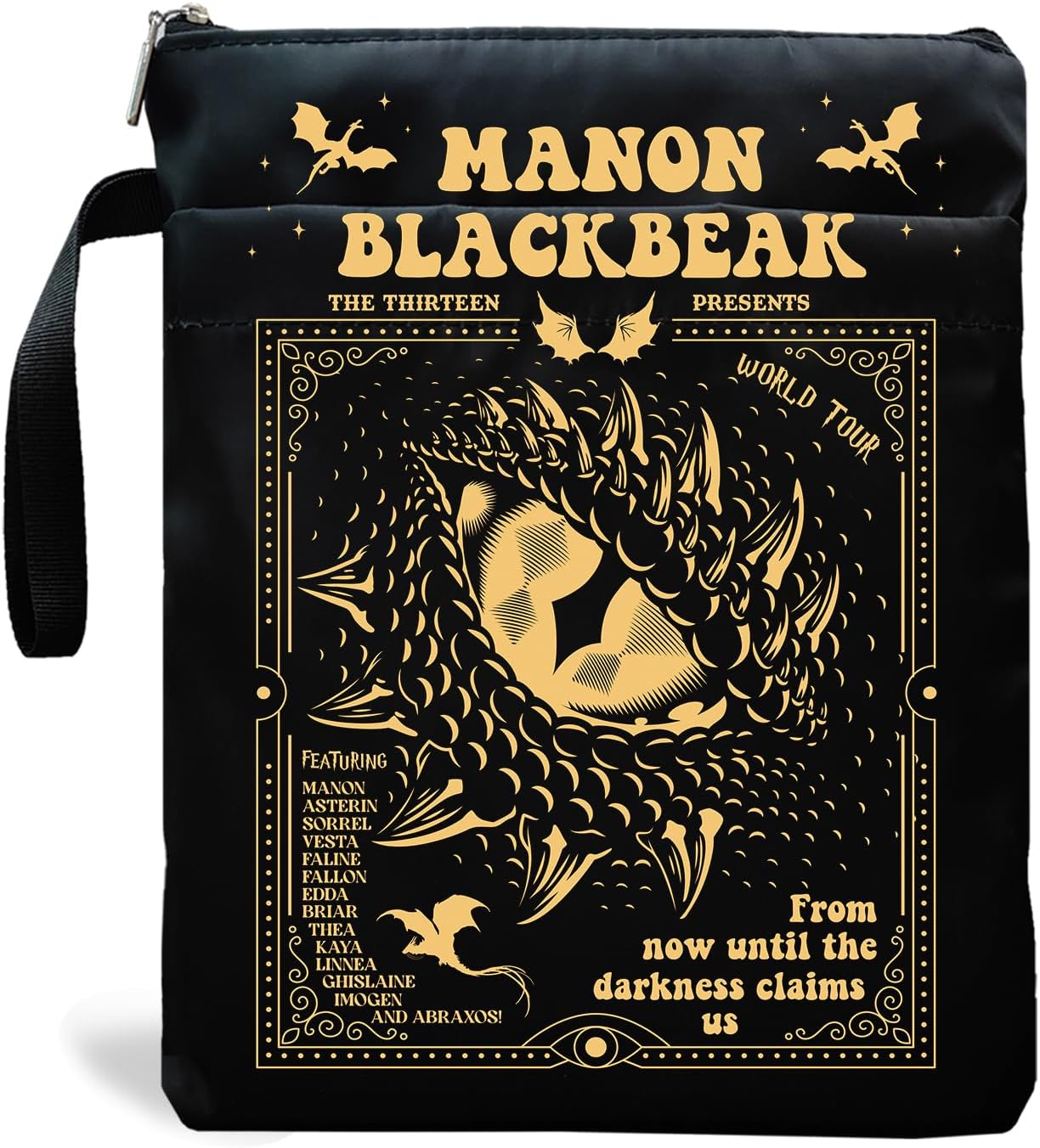 Book Sleeve for Book Lovers Book Protector Bookish Gifts Book Cover with Zipper for Paperback Washable Bookcover for Women Girl Teacher Gifts-I Still Read Fairytales They’re Just Spicier Now