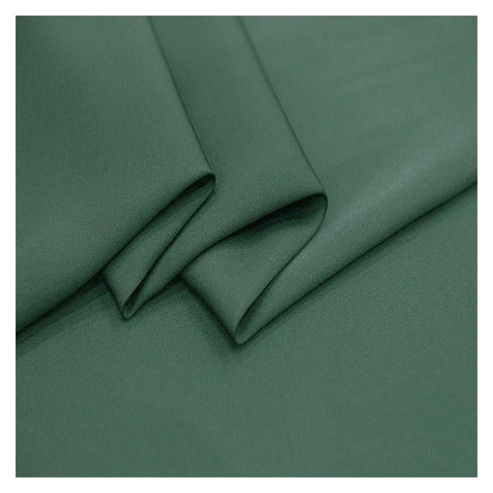 Tela de Raso Satin Georgette doble de seda elástica (90% seda, 10% elastano), 19 m/m, 140 cm (55"), tela for uniformes y pantalones de vestir for dama.(Natural white)