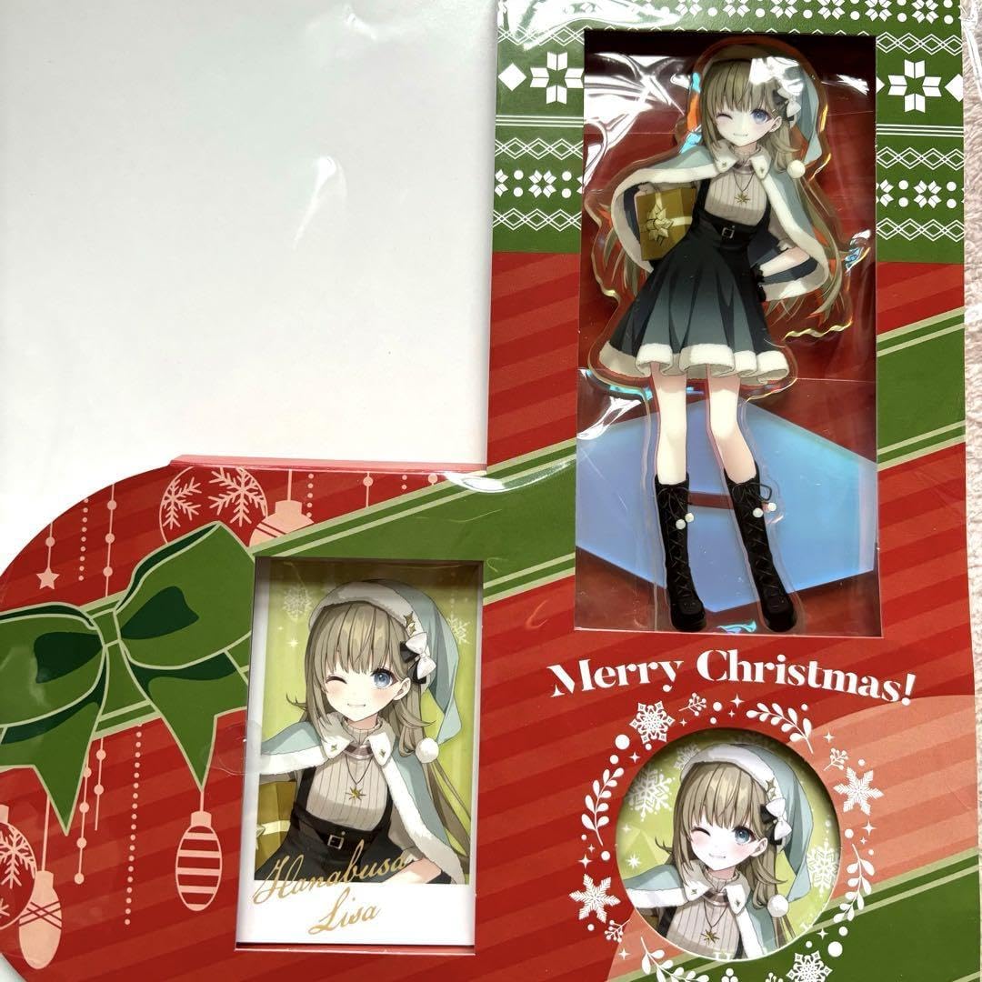 Amazon.co.jp: ぶいすぽっ！ 英リサ クリスマスセット アクリル